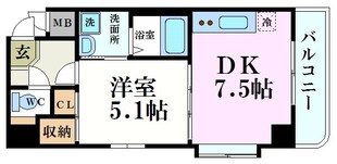 ベラ福本の物件間取画像